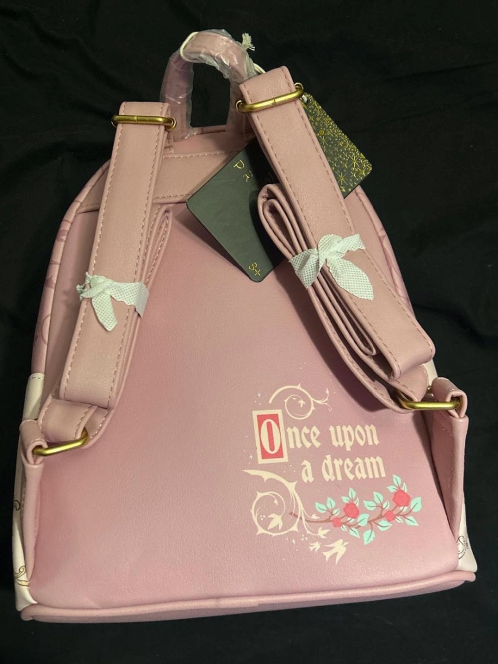 Loungefly Pink "Once Upon a Dream" Women's Mini Backpack